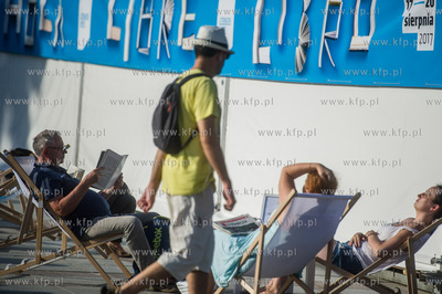 Plac Przyjaciół Sopotu. Festiwal Literacki Sopot....