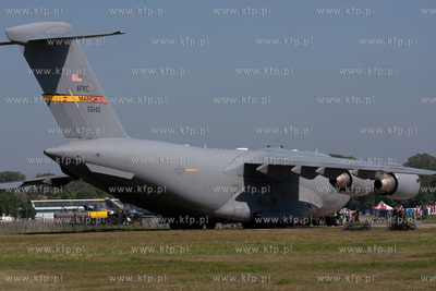 Air Show Radom 2009. Nz. Boeing C-17A Globemaster III,...