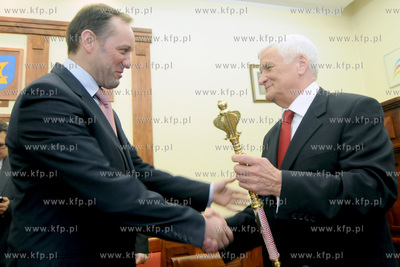 Sesja Sejmiku Wojewodztwa Pomorskiego. Podczas obrad...