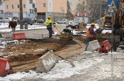 Przebudowa ukladu drogowego Wezel Sw. Maksymiliana...