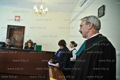 Rozprawa w Sadzie Apelacyjnym w Gdansku dzienikarki,...