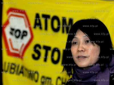 Wizyta Sadako Monma - mieszkanki Fukushimy. Japonka...