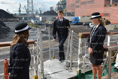 Dzien na Darze Mlodziezy ze studentami Akademii Morskiej...