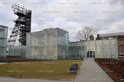 Muzeum Slaskie w Katowicach. Teren dawnej kopalni wegla...