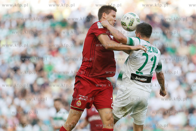 Gdansk, Stadion Energa 30.07.2016 EKSTRAKLASA PILKA...