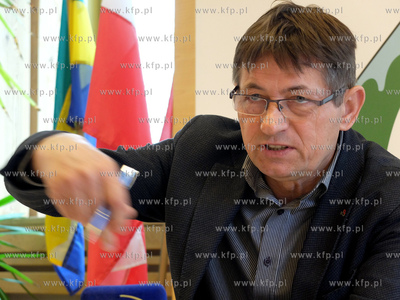 Wojt gminy Chojnice Zbigniew Szczepanski. Fot. Aleksander...
