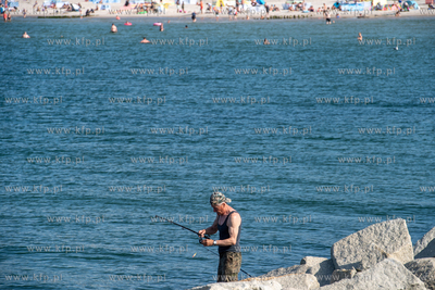 Wakacje w Ustce. 22.08.2023. Fot. Konrad Kosycarz /...