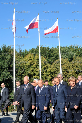 Obchody 70 rocznicy wybuchu II wojny swiatowej w Gdansku....