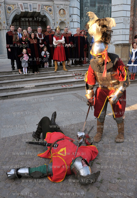 Gdansk. Parada Swieta Miasta ktora oficjalnie rozpoczela...