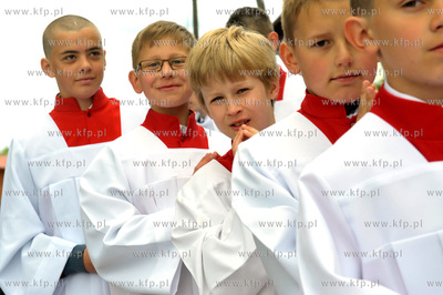 Obchody 800 lecia Zukowa. Mieszkancy miasta i goscie...