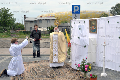 Procesja Bozego Ciala parafii sw. Anna i Joachima....