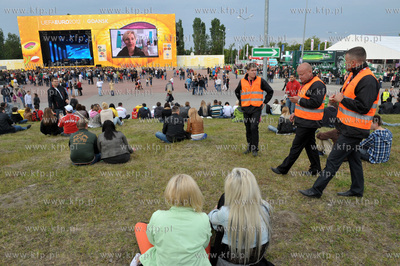 Otwarcie Gdanskiej Strefy Kibica na Placu Zebran Ludowych....