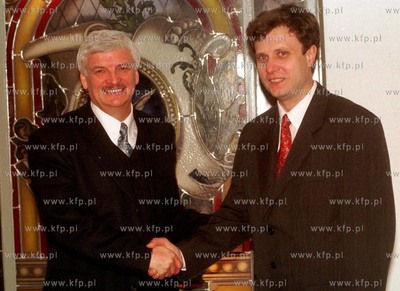 fot. LUKASZ GLOWALA   KFPjan kozlowski i jacek karnowski