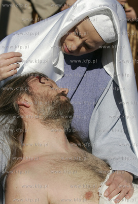 Gdansk. Inscenizacja Meki Panskiej.
06.04.2007
fot....