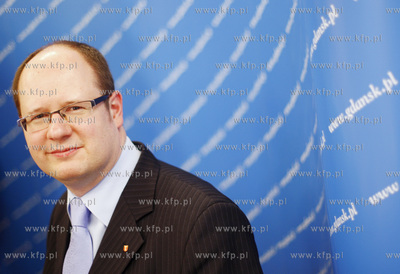 Gdansk. Urzad Miasta. Nz Prezydent Pawel Adamowicz....