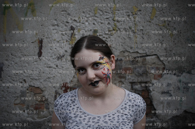 Gdansk Wrzeszcz. Podworko pomiedzy ulicami Konrada...