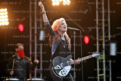 Gdynia. Heineken Open'er Festival. Koncert na scenie...