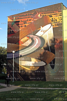 Gdansk Zaspa. Premiera muralu Hołd malarstwu polskiemu,...