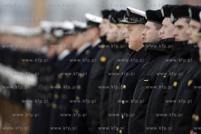 Gdynia Oksywie. Port Wojenny. Uroczystosc objecia przez...