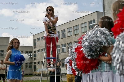 Gdansk Zaspa. Pilkarski turniej dzikich druzyn Do przerwy...