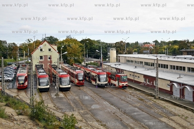 Zajezdnia tramwajowa przy ul.Wita Stwosza w Gdansku.
30.09.2013
fot....