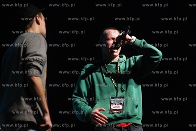 Pruszcz Gdanski. Festiwal Gramy Rap. Nz. Michu.
09.11.2013
fot....