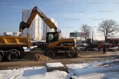 Budowa linii tramwajowej wzdluz ul. Rakoczego na gdanskiej...