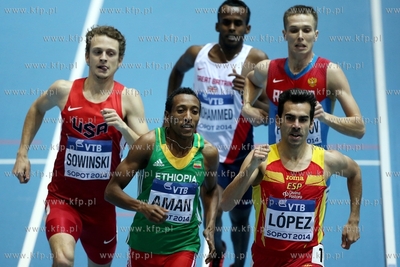 Sopot. Ergo Arena. Halowe Mistrzostwa Swiata w Lekkoatletyce....