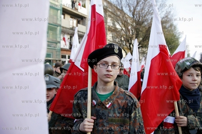 Gdansk. Parada na Swieto Niepodleglosci.
11.11.2014
fot....