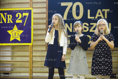 Uroczystość 70-lecia Szkoły Podstawowej nr 27 w...