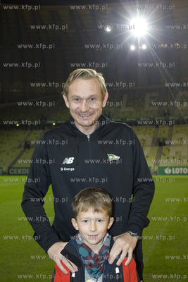 Zwiedzanie Stadionu Energa Gdańsk z piłkarzem Lechii...