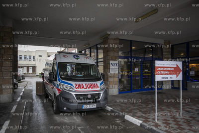 Szpital tymczasowy w Sopocie. Powstał w budynku sanatorium...