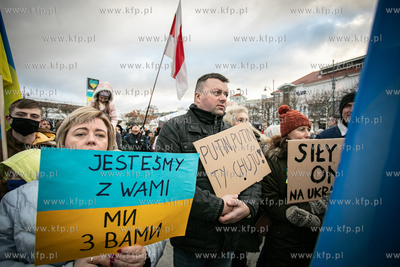 Sopot: Solidarnie z Ukrainą. Wiec poparcia dla narodu...