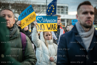 Sopot: Solidarnie z Ukrainą. Wiec poparcia dla narodu...