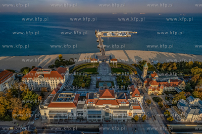 Sopot. Plac Przyjaciół Sopotu, Dom Zdrojowy, Molo,...