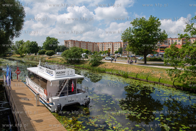 Nowy Dwór Gdański. Uroczyste otwarcie nowej przystani...