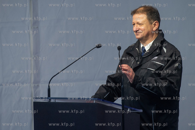 Gdańska Stocznia Remontowa im. J. Piłsudskiego. Wodowanie...