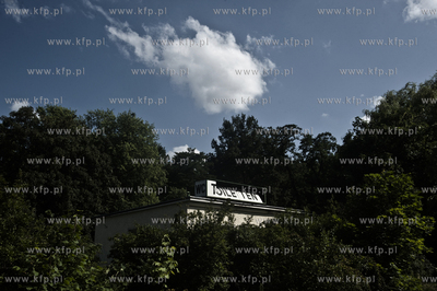 Berlin stolica Niemiec. Nz. Opuszczone wesole miasteczko...