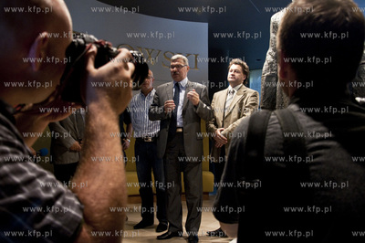 Konferencja prasowa w Piekarni Pellowskiego przy ulicy...