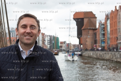 Gdańsk,  Otwarcie sezonu Żeglarskiego. Nz.  Wiceprezydnt...