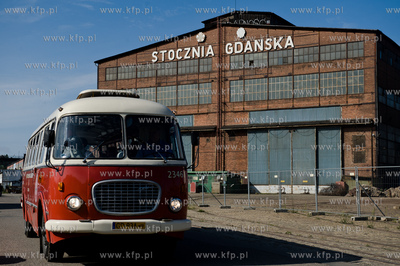 Gdansk. Subiektywna Linia Autobusowa. Zabytkowy Autobus...