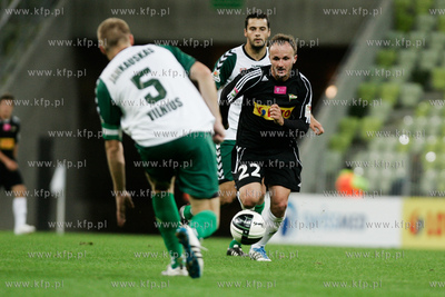 Gdansk. PGE Arena. Mecz towarzyski Lechia Gdansk vs...