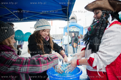 Gdansk. PGE Arena. Obchody 20-lecia Saur Neptun Gdansk....