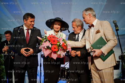 Sopot. Hipodrom. Letnia Gala Biznesu.
Nz Teresa Kaminska...