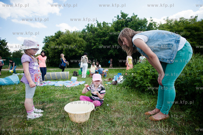 Gdansk. Park im. Ronalda Reagana. Festyn Psychologiczny,...