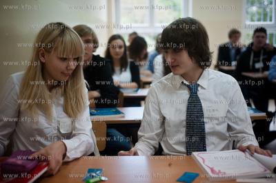 Gdansk. IX Liceum Ogolnoksztalcace. Inauguracja wspolpracy...