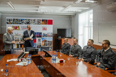 Gdansk. Urzad Miasta. Prezydent Miasta Gdanska Pawel...