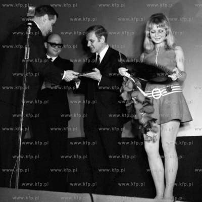 Rozdanie nagrod Neptuna w kinie Syrena w Elblagu. Laureatami...