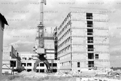 Budowa szpitala w Gdańsku Zaspie. 
28.08.1978
8sierpien78_z.kosycarz_p78
Fot....