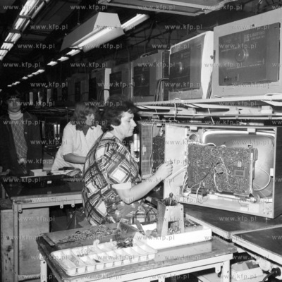 Linia produkcyjna Gdańskich Zakładów Elektronicznych...